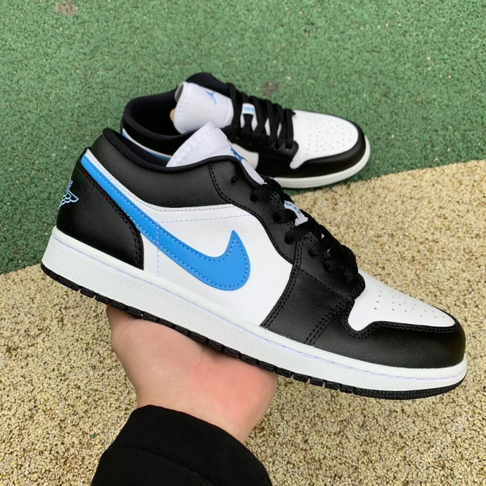 Air Jordan 1 Low University Blue Black White DC0774-041