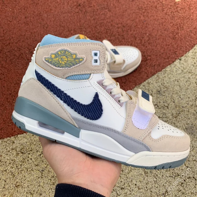 Air Jordan Legacy 312 Beige Blue High High-Top Sneaker DQ5347-141