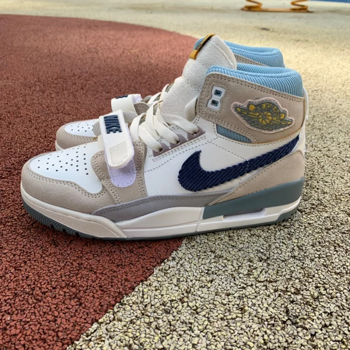 Air Jordan Legacy 312 Beige Blue High High-Top Sneaker DQ5347-141