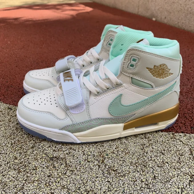 Air Jordan Legacy 312 Beige Mint Green High High-Top Basketball Shoe DR8486-131