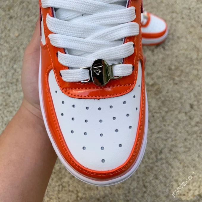 BAPE STA SK8 Orange White