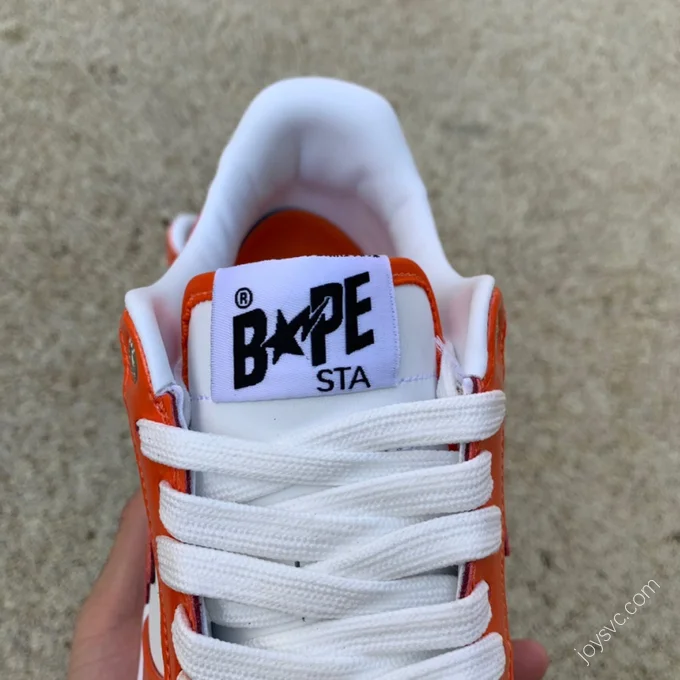 BAPE STA SK8 Orange White