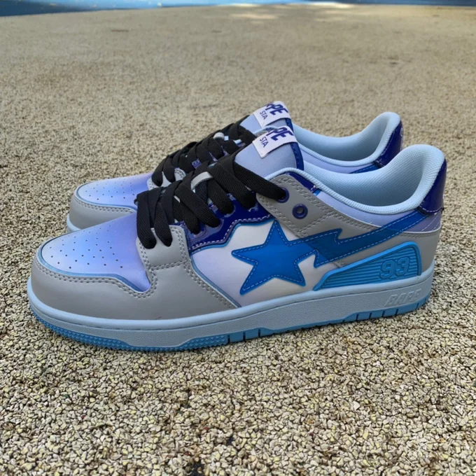 BAPE STA SK8 Grey Blue