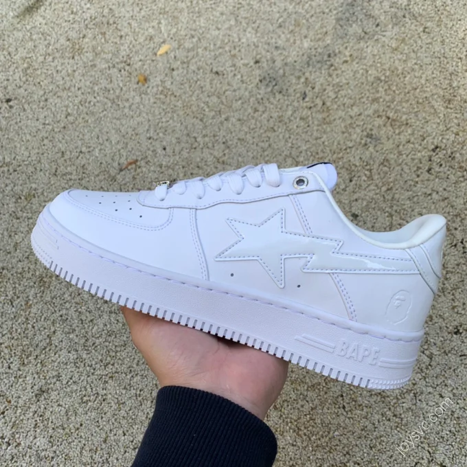 BAPE STA SK8 White