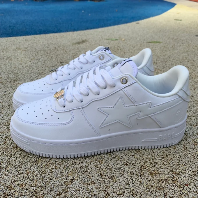 BAPE STA SK8 White