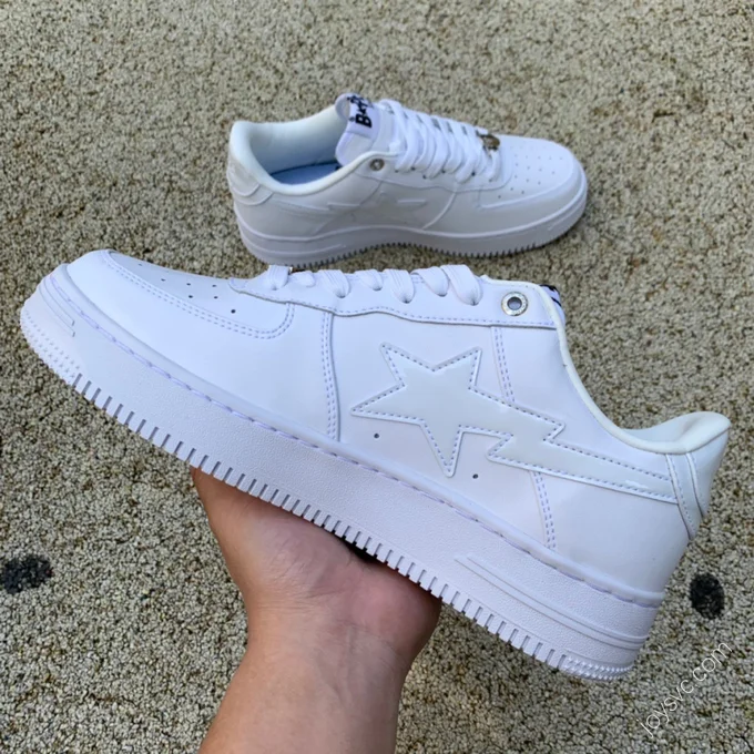 BAPE STA SK8 White