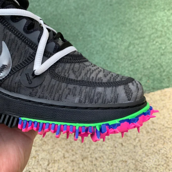 Off-White x Nike Air Force 1 Mid Purple Black DO6290