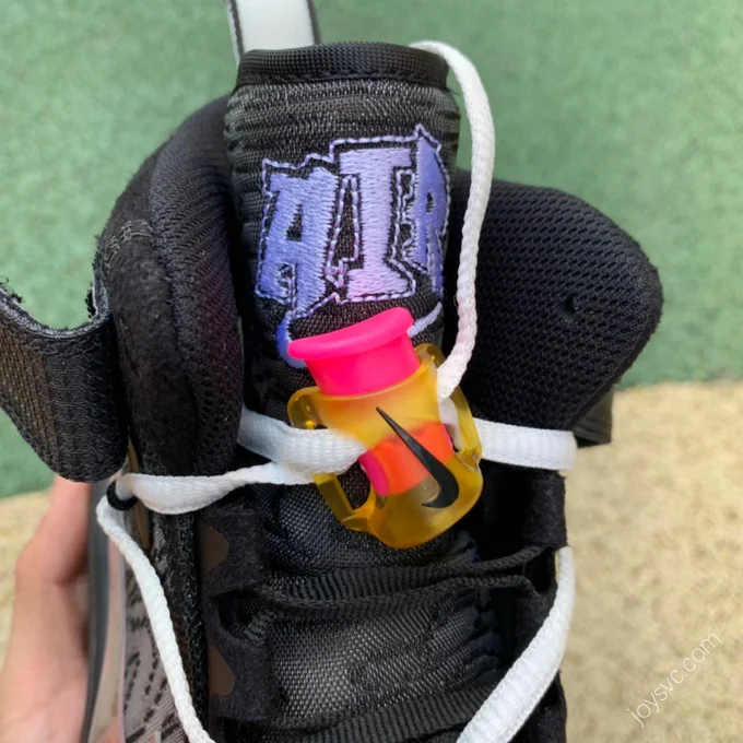 Off-White x Nike Air Force 1 Mid Purple Black DO6290