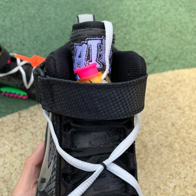 Off-White x Nike Air Force 1 Mid Purple Black DO6290