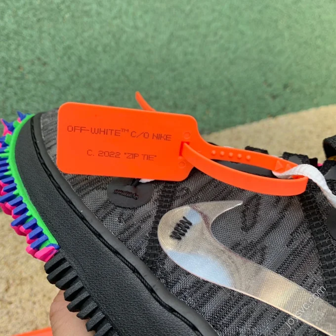 Off-White x Nike Air Force 1 Mid Purple Black DO6290