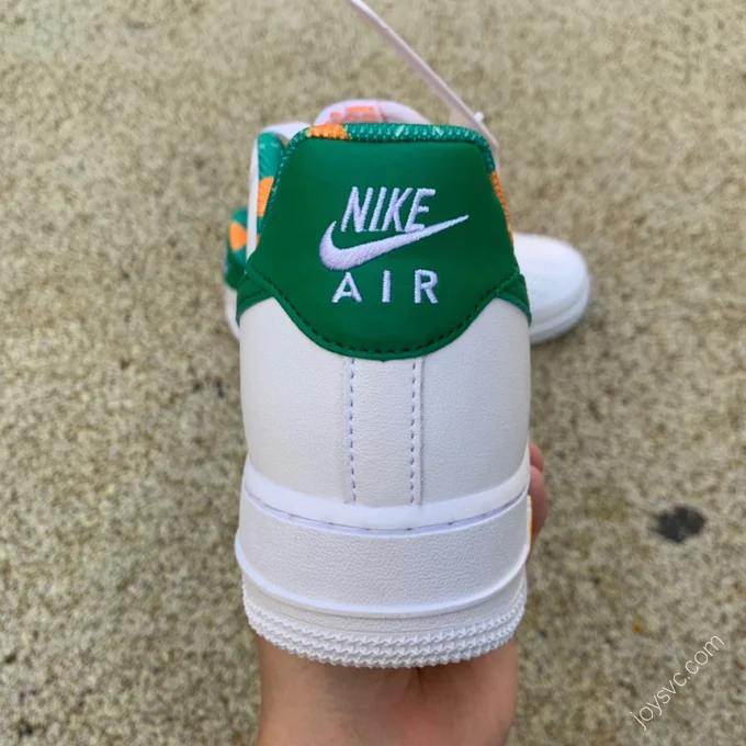 Nike Air Force 1 White/Green Double Swoosh DD8501-161