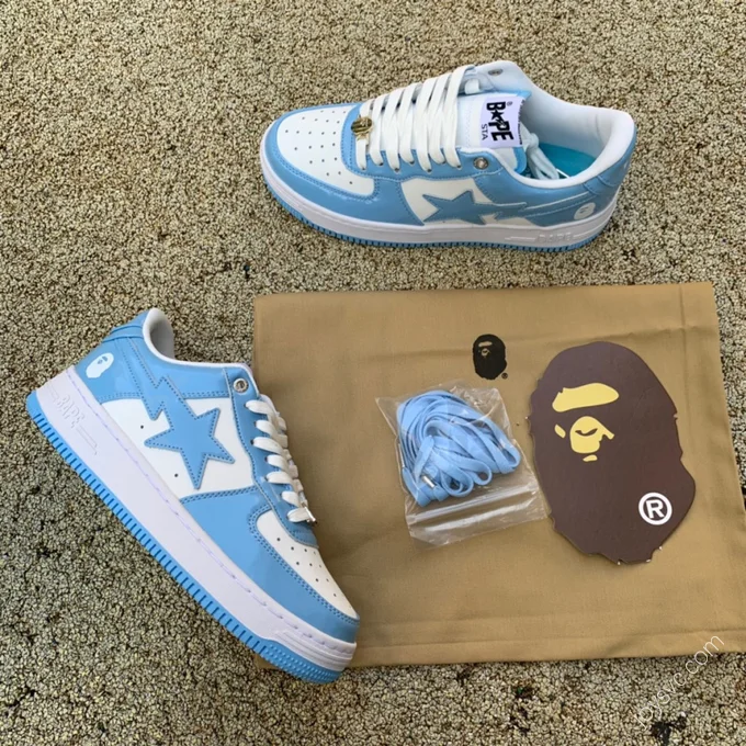 BAPE STA SK8 Blue White