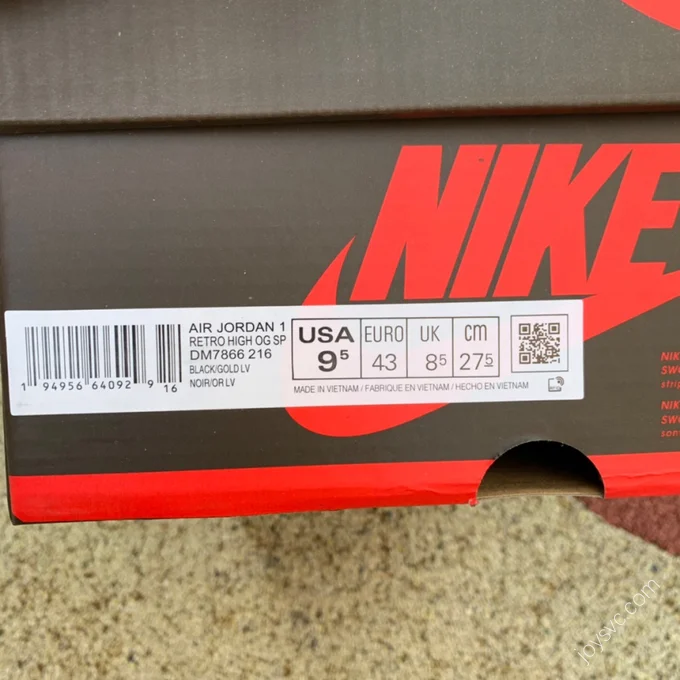 Travis Scott x Nike Air Jordan 1 Low Brown Sneakers DM7866-116