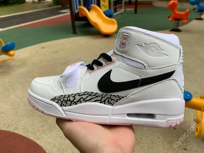 Air Jordan Legacy 312 Cherry Blossom Pink High High-Top Sneaker AT4040-106