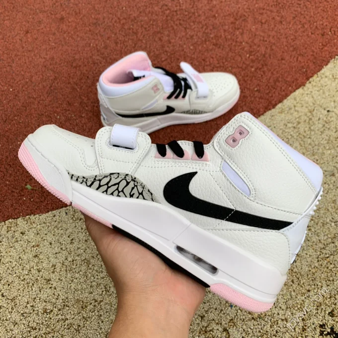 Air Jordan Legacy 312 Cherry Blossom Pink High High-Top Sneaker AT4040-106