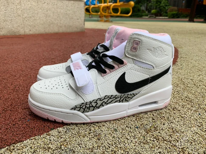 Air Jordan Legacy 312 Cherry Blossom Pink High High-Top Sneaker AT4040-106