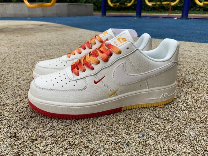 Nike Air Force 1 White/Red Gradient DH8863-996