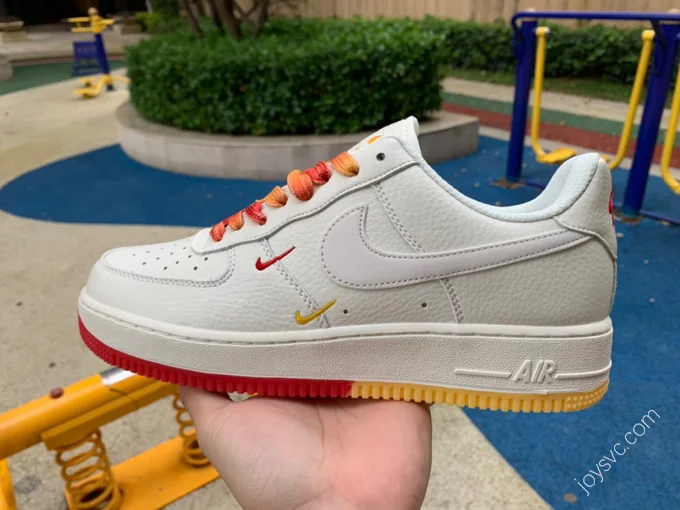 Nike Air Force 1 White/Red Gradient DH8863-996