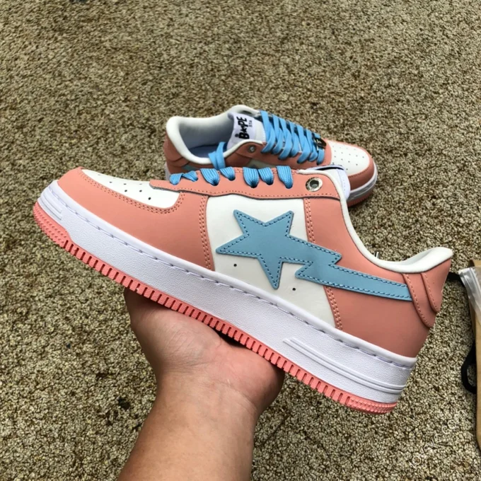 BAPE STA SK8 Blue Pink