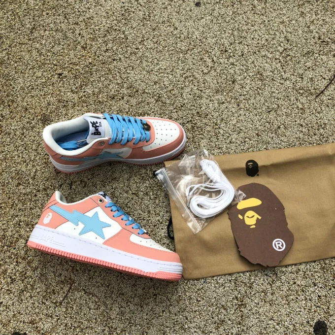 BAPE STA SK8 Blue Pink