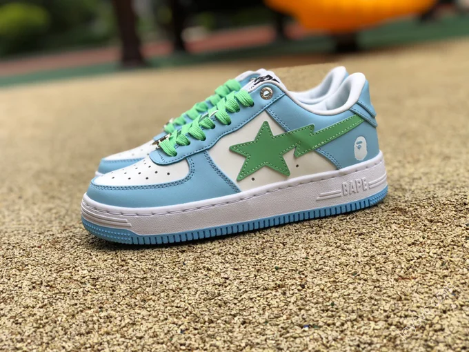 BAPE STA SK8 Green Blue