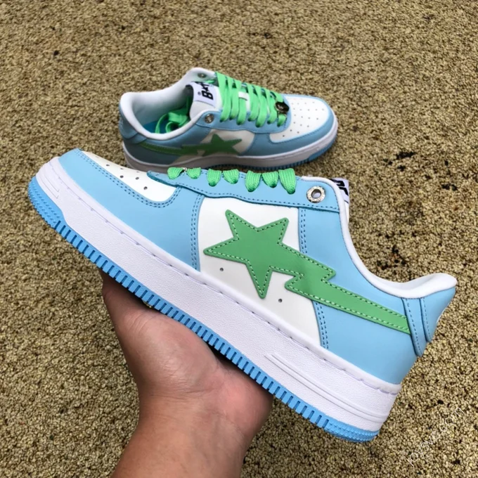 BAPE STA SK8 Green Blue