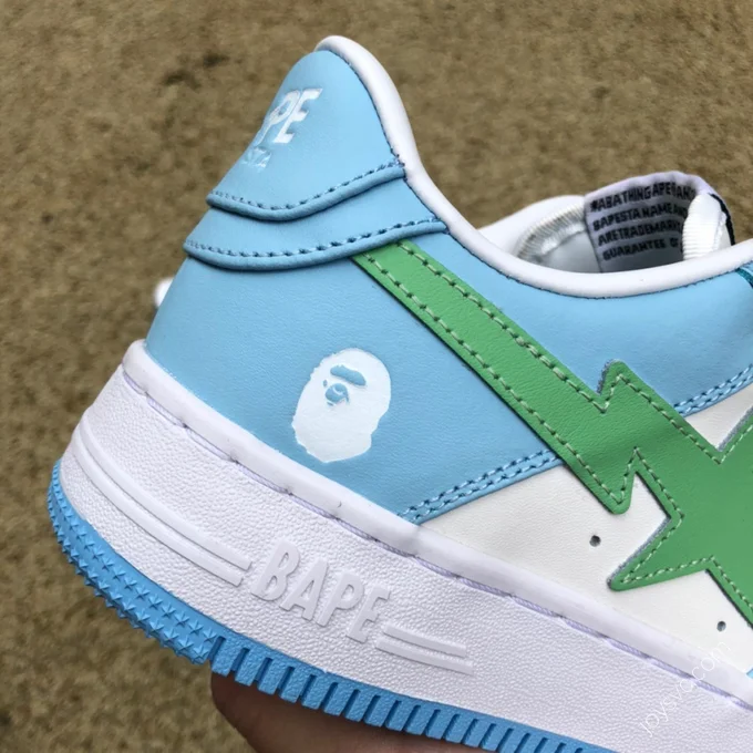 BAPE STA SK8 Green Blue