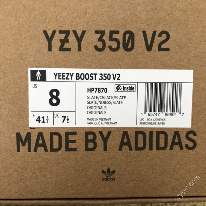 Adidas Yeezy Boost 350 V2 Grey Black Beige HP7870