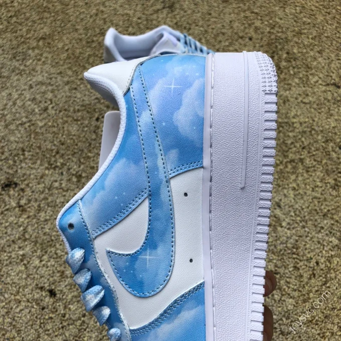 Nike Air Force 1 White/Blue Starry Sky AQ4134-100