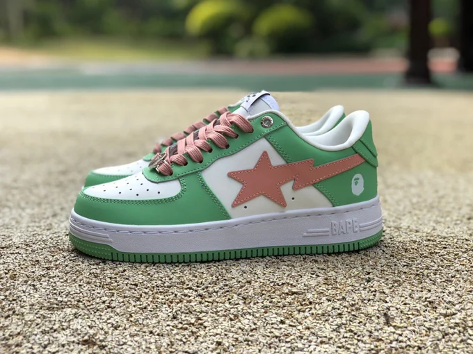 BAPE STA SK8 Green White