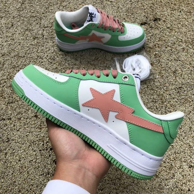 BAPE STA SK8 Green White