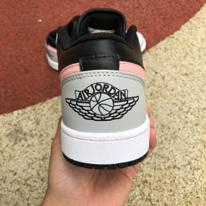 Air Jordan 1 Low Black Pink 553558-062