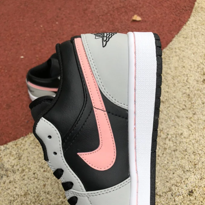 Air Jordan 1 Low Black Pink 553558-062