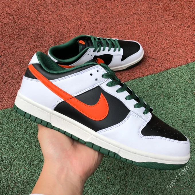 Nike Dunk Low White Black Orange Green DD7412-997