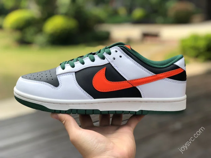 Nike Dunk Low White Black Orange Green DD7412-997