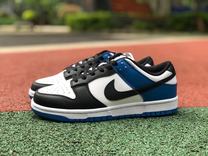 Nike Dunk Low Black White Blue DO7412-998