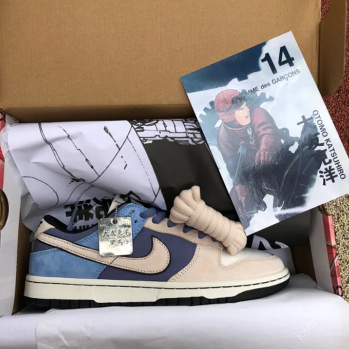 Katsuhiro Otomo x Nike Dunk Low Grey Blue LF0039-014