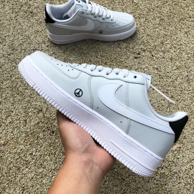 Nike Air Force 1 '07 LV8 2 Light Grey Casual Sneakers DM0118-001