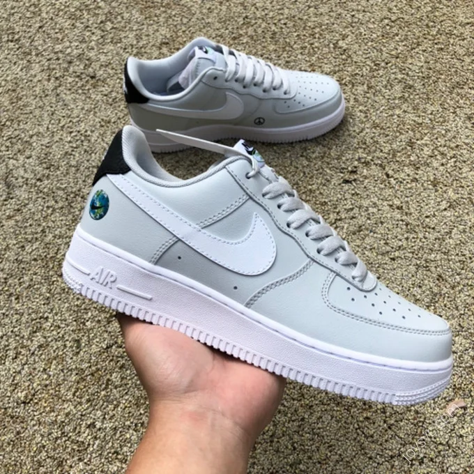 Nike Air Force 1 '07 LV8 2 Light Grey Casual Sneakers DM0118-001