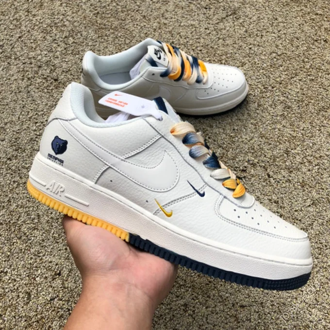 Nike Air Force 1 '07 LV8 2 Beige/Blue/Yellow Gradient TN2569-307