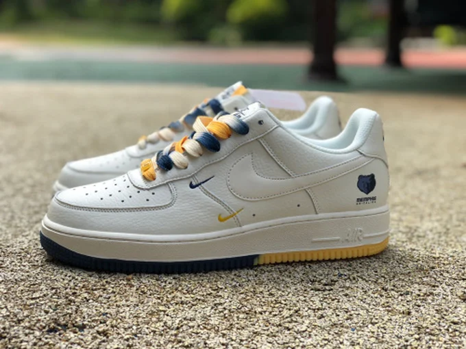 Nike Air Force 1 '07 LV8 2 Beige/Blue/Yellow Gradient TN2569-307