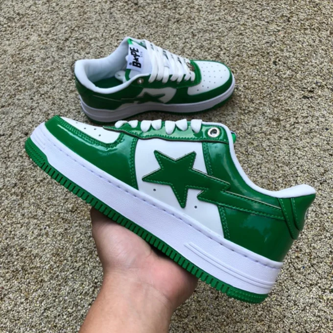 BAPE STA SK8 Green White