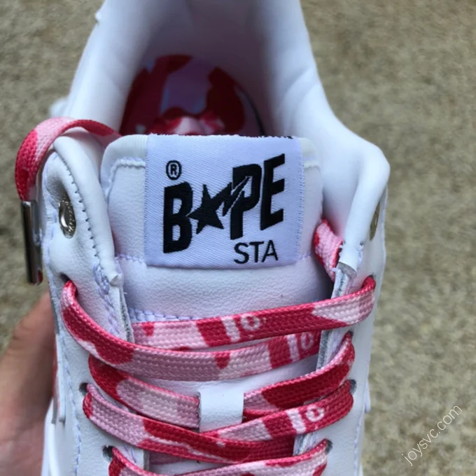 BAPE STA SK8 Red White