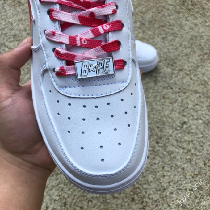 BAPE STA SK8 Red White