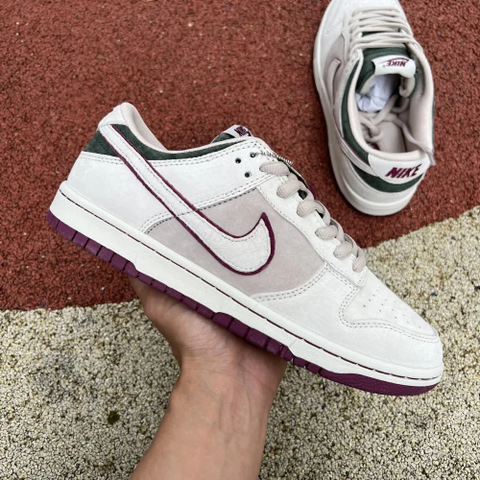 Katsuhiro Otomo x Nike Dunk Low Beige Purple LF0039-013