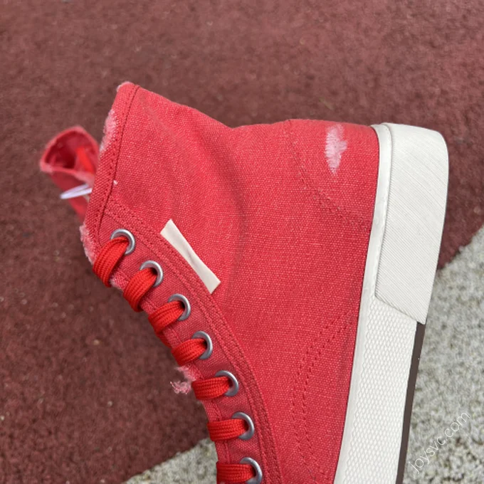 Balenciaga Paris High White Red