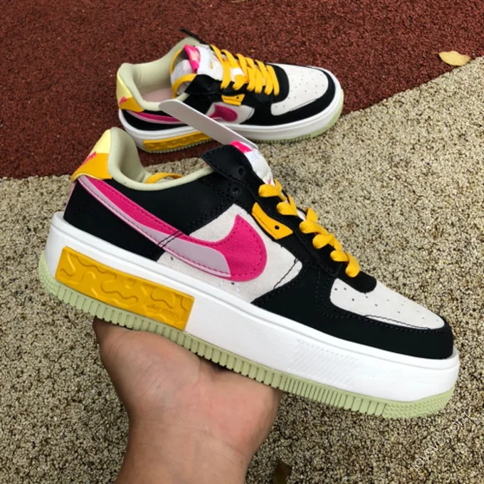 Nike Air Force 1 Fontanka Black/White/Pink DR7880-001