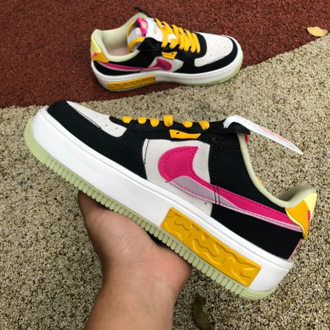 Nike Air Force 1 Fontanka Black/White/Pink DR7880-001