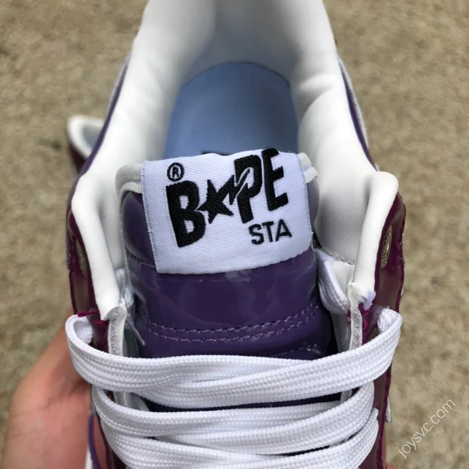 BAPE STA SK8 Red Purple