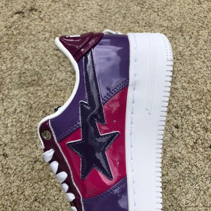 BAPE STA SK8 Red Purple